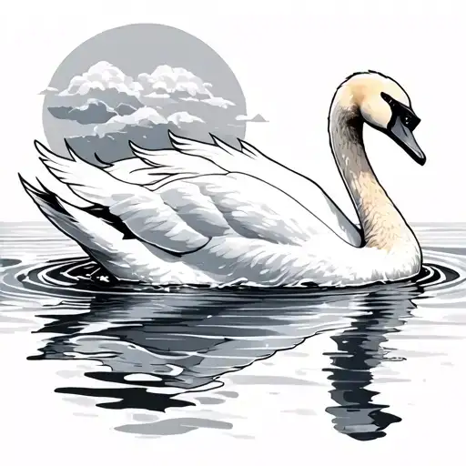 Swan Swimming