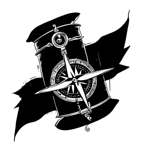 Torse Sentence Around The Arm With A Compass