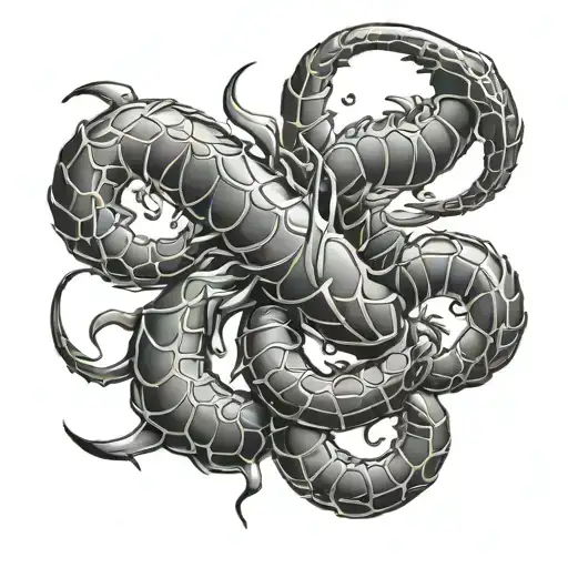 Symbolic Water Sign Scorpio Zodiac Sign