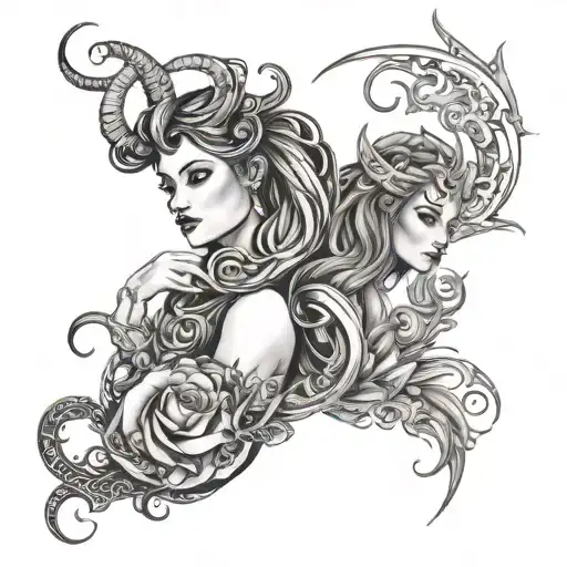 Capricorn Mother And Pisces Daughter