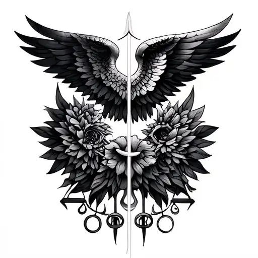 Libra And Virgo Symbol