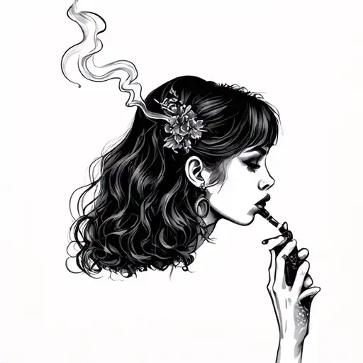 Smoking Girl