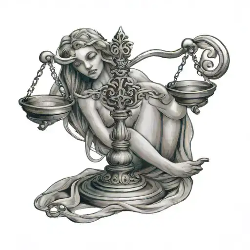 Libra Scale Sins Forgiveness