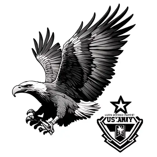 Us Army Eagle Bright