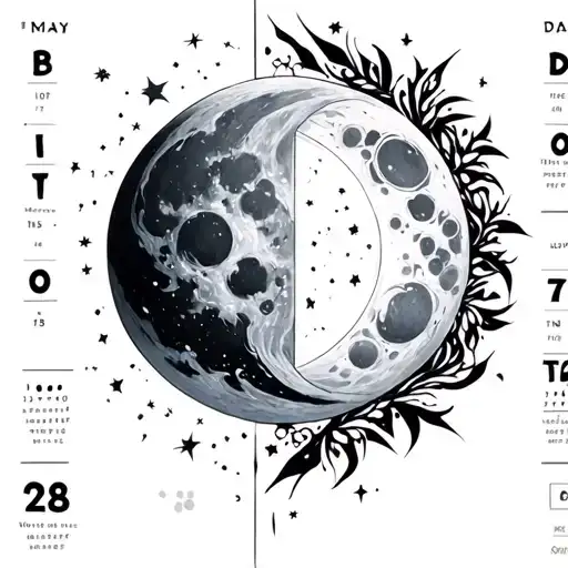 28 Day Lunar Calender