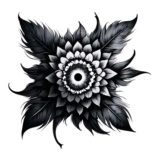Plume Mandala