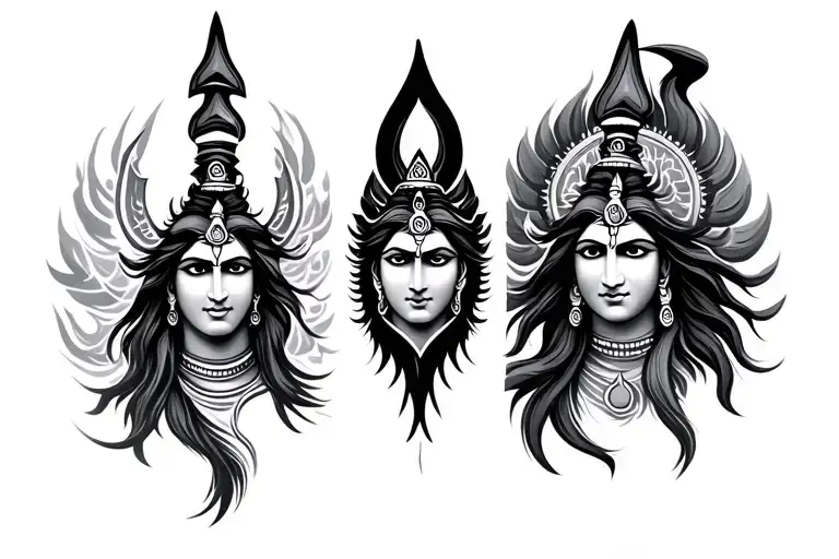 Lord Shiva Trishul