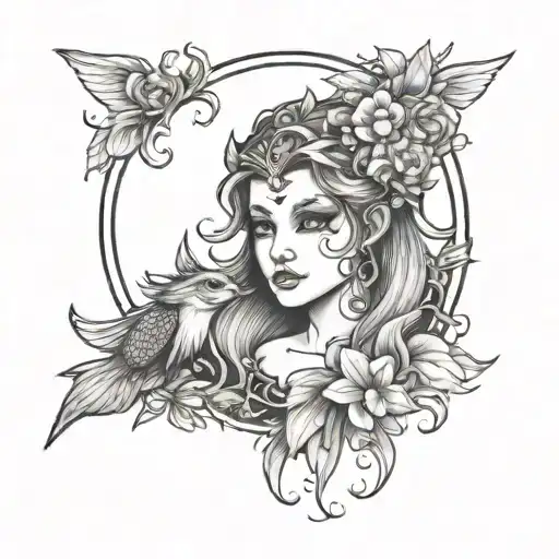 Pisces Princess Elf Minimal