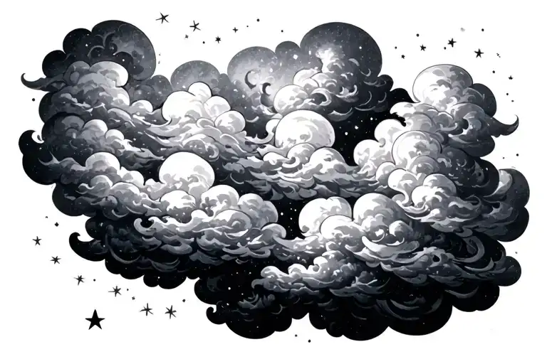 Clouds Forming Into January 23 2006 With A Star