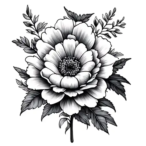 April And December Birth Flower