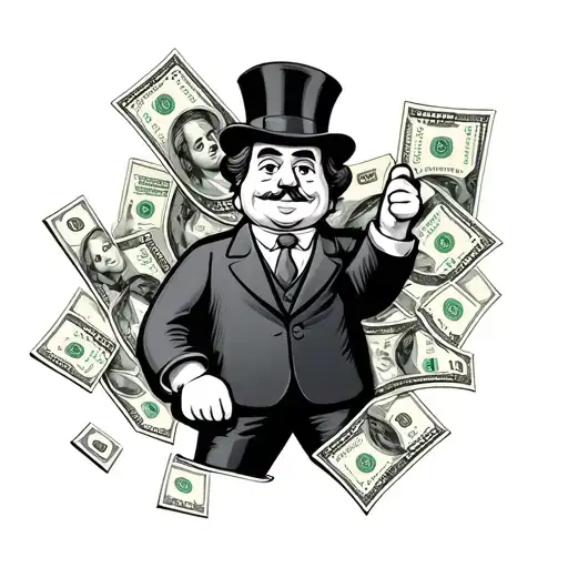 Mr Monopoly With Money