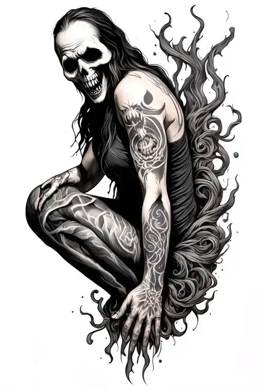 Horror Full Leg Sleeve