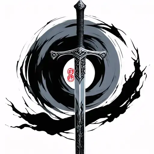 Japanese Minimalist Sword