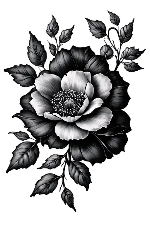 Birth Flower Vine Wrapping January March April July October November