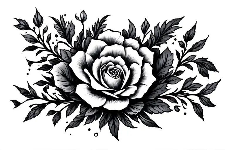 I Want Tattoo From Chest To Shoulder And To Be In Red