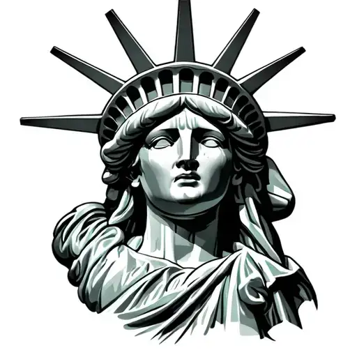 Crying Statue Of Liberty