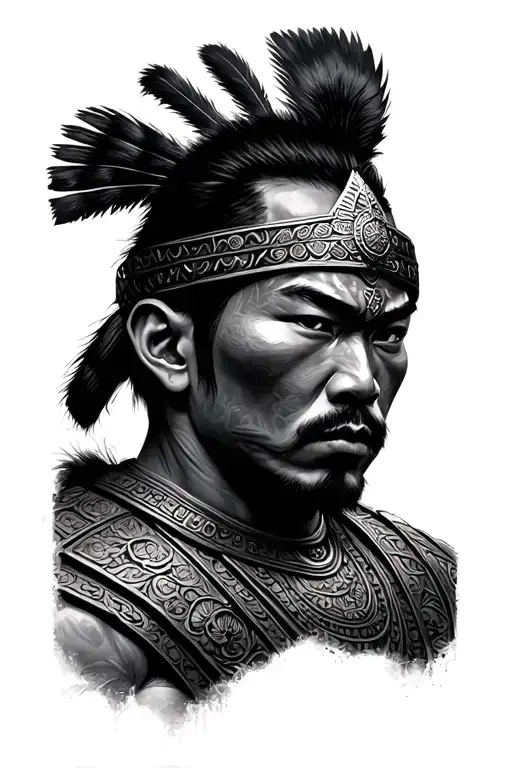 Filipino Warrior Closeup