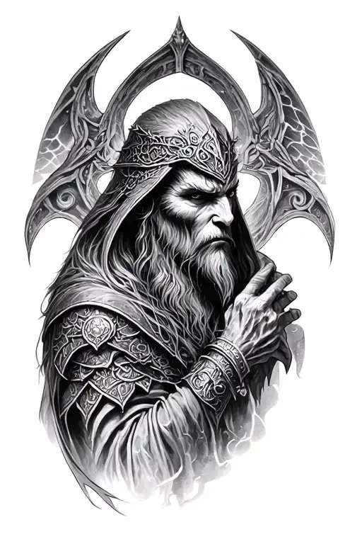 The Lord Of The Rings Sauron Sleeve