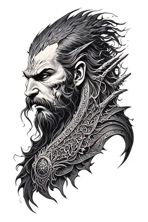 The Lord Of The Rings Sauron Sleeve