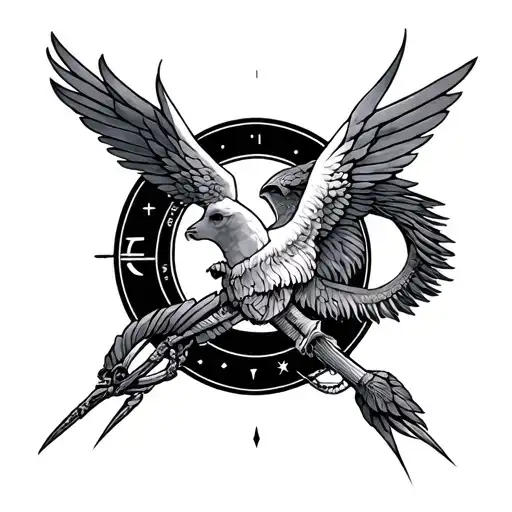 Pilot Virgo Zodiac Sign Intertwined