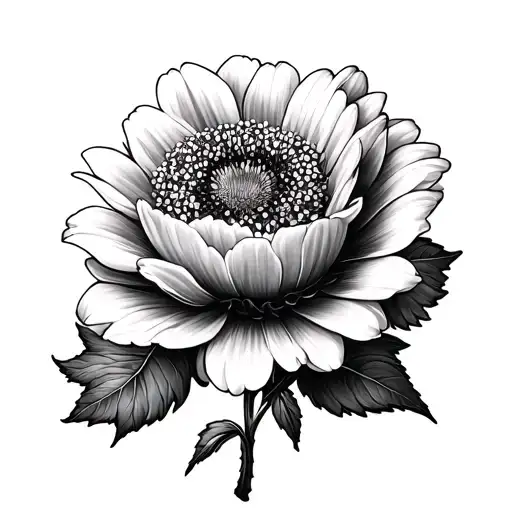 August And March Birth Flower