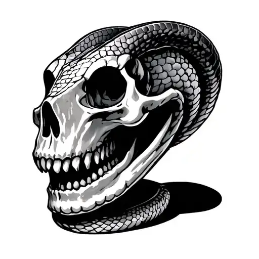 Snake Skull