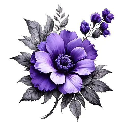 Violet Flower
