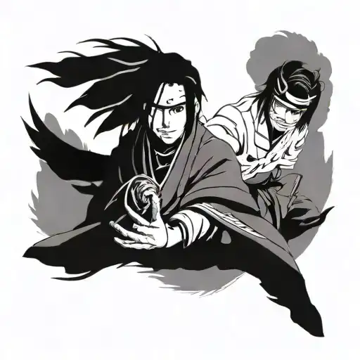 Satoru Gojo And Itachi Uchiha Tattoo Ideas