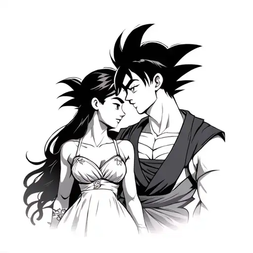 Goku And Wife Couple