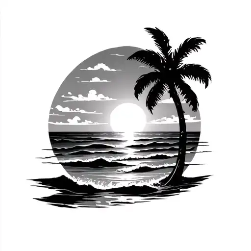 Save Beach Sun Theme