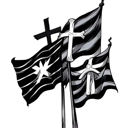 Flags And Crosses