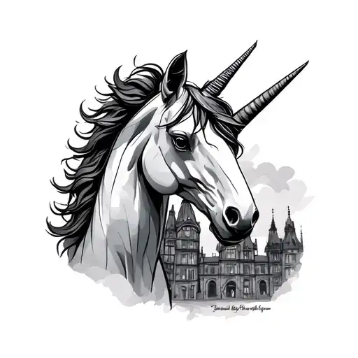 Edinburgh Architecture Unicorn