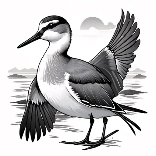 Sandpiper Sunset Sky