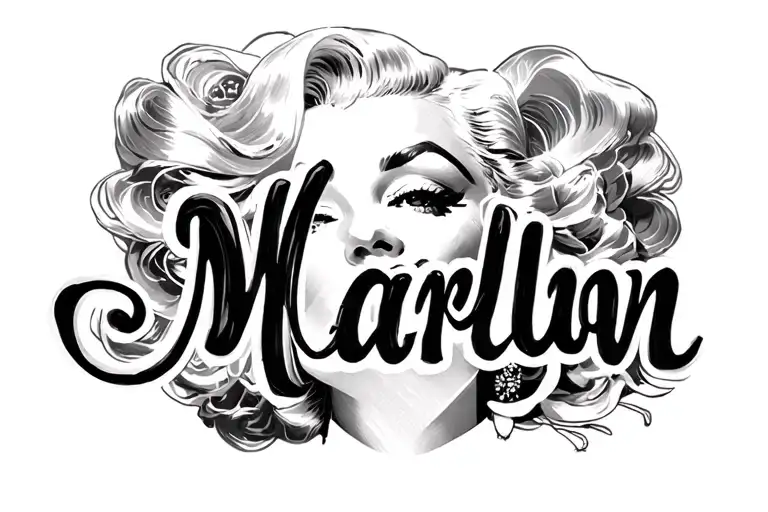 Marilyn Name Written
