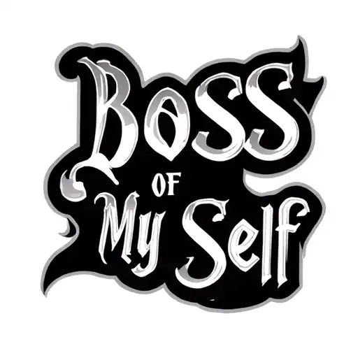 Boss Of My Self Font Chicano Style