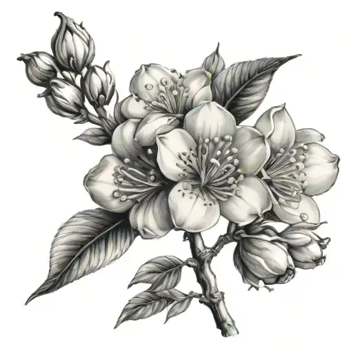 Pear Flowers