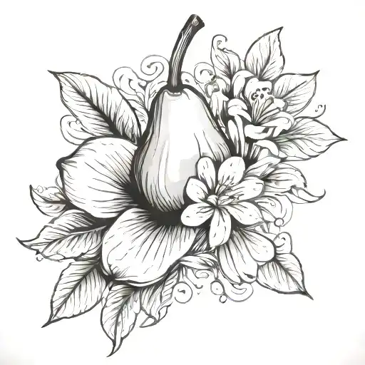 Pear Flower
