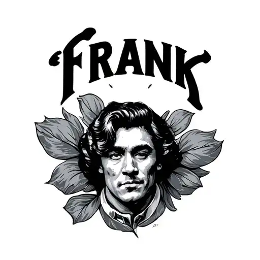 The Name Frank With Simple Design