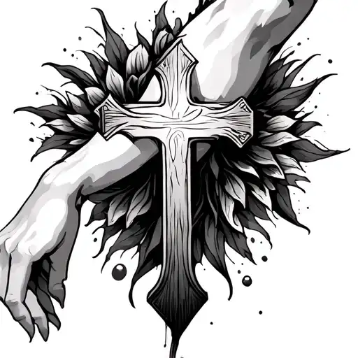 Cross On Arm