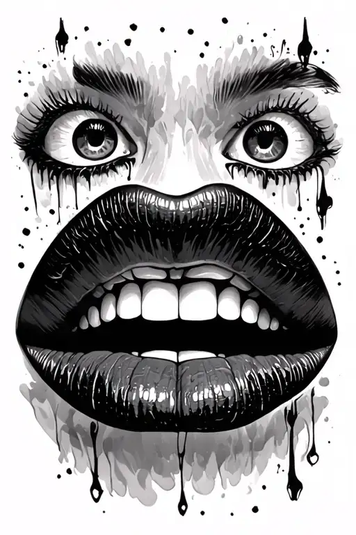Smile Now Cry Later Lips And Eyes Only