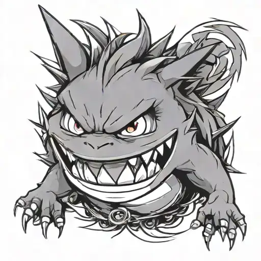 Gengar Pokemon Sasuke