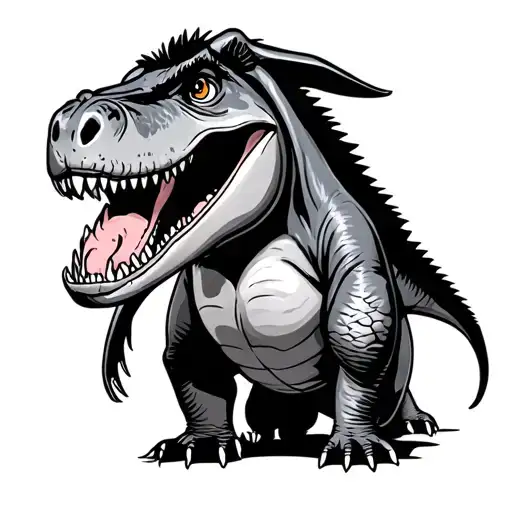 Trex And Eeyore
