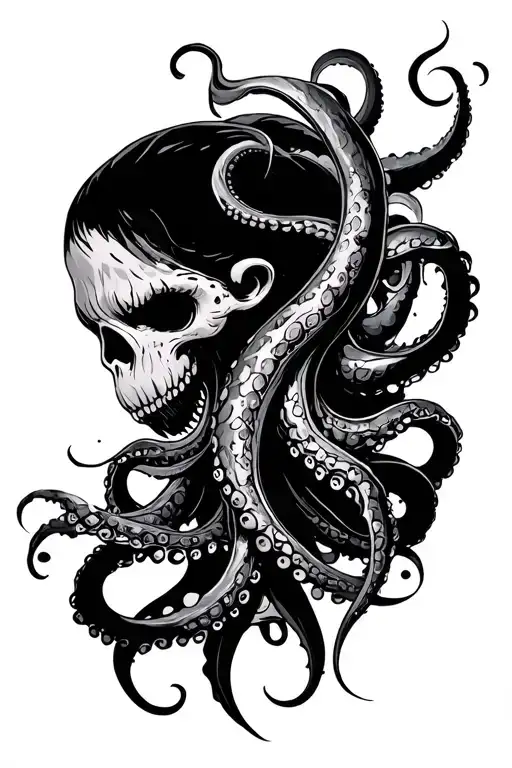 Posiedon And Tentacles Wrapping