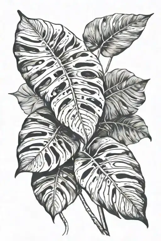 Monstera Leaf