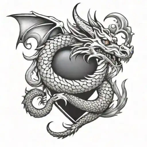 Dragon With Heart