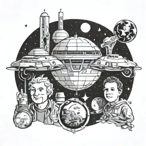 Hitchhikers Guide To The Galaxy Fine Line