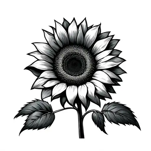 Sunflower With The Scorpio Zodiac M