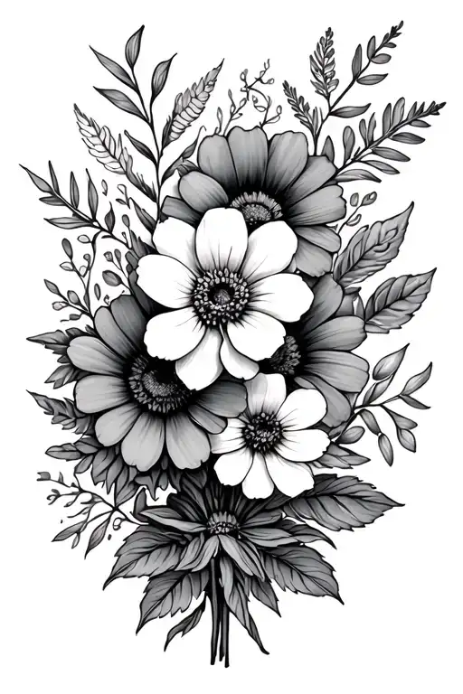 October Birth Flower Bouquet