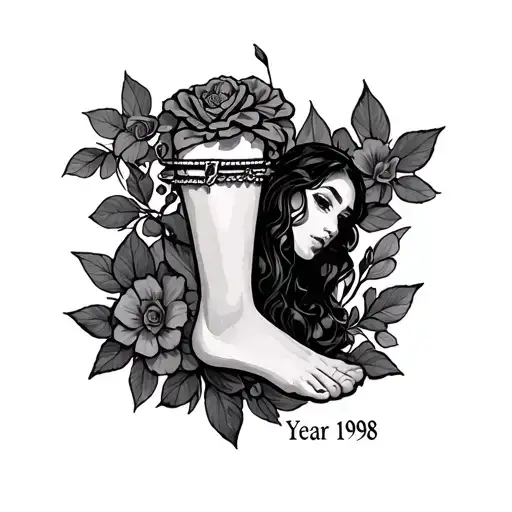 Year 1998 With An Anklet