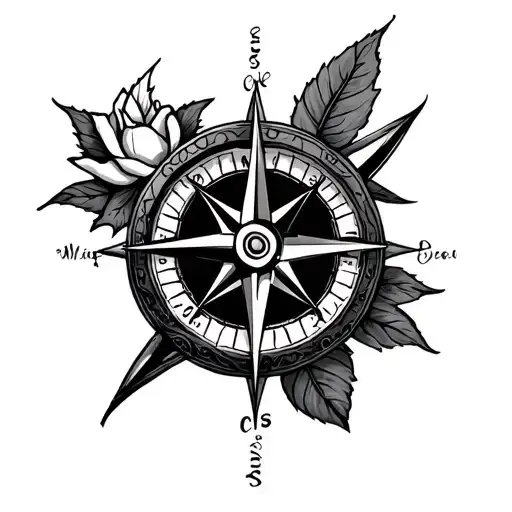 Compass And Rose